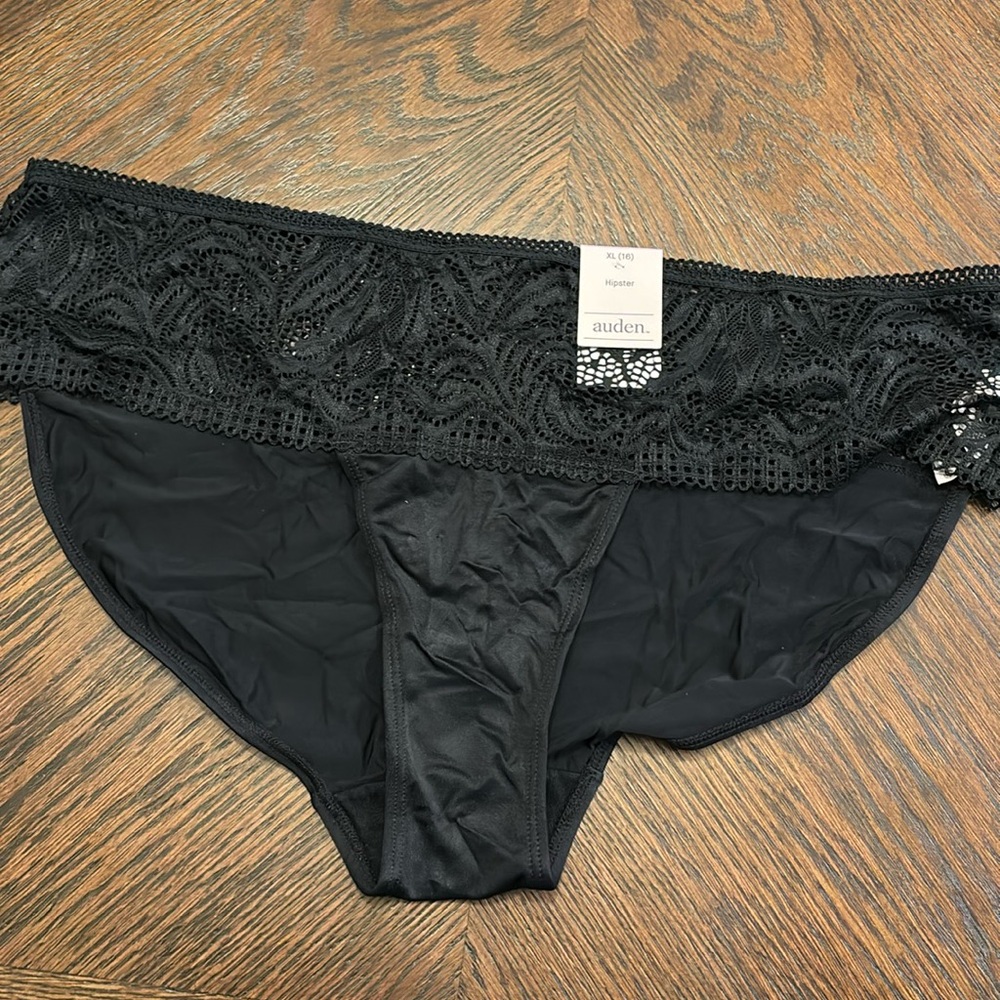 3/$12 Auden Womens Lace Hipster Underwear - NWT